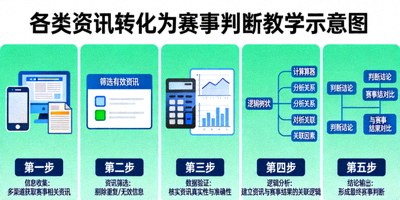 教学示意图：如何将各类资讯转化为赛事判断